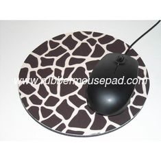 China Round Fabric Rubber Mouse Pads For Promotional Gift, Anti Slip supplier