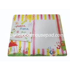 China Anti Slip Eva Base Photo Insert Mouse Pad For Promotional Gift supplier