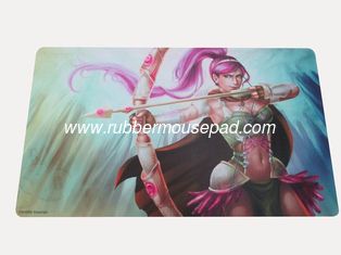 China Anti-Slip Natural Rubber Gaming Mouse Mat Durable Washable Sublimation Printing supplier
